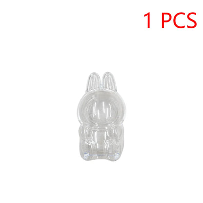 PopMart Monster Labubu V1 V2 | Ropa Protectora Transparente para Muñecos | Accesorios de Fiesta