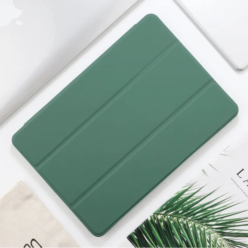 Funda para iPad con Soporte y Porta Lápiz – Compatible con iPad Air, Pro, Mini y 6ª a 10ª Generación