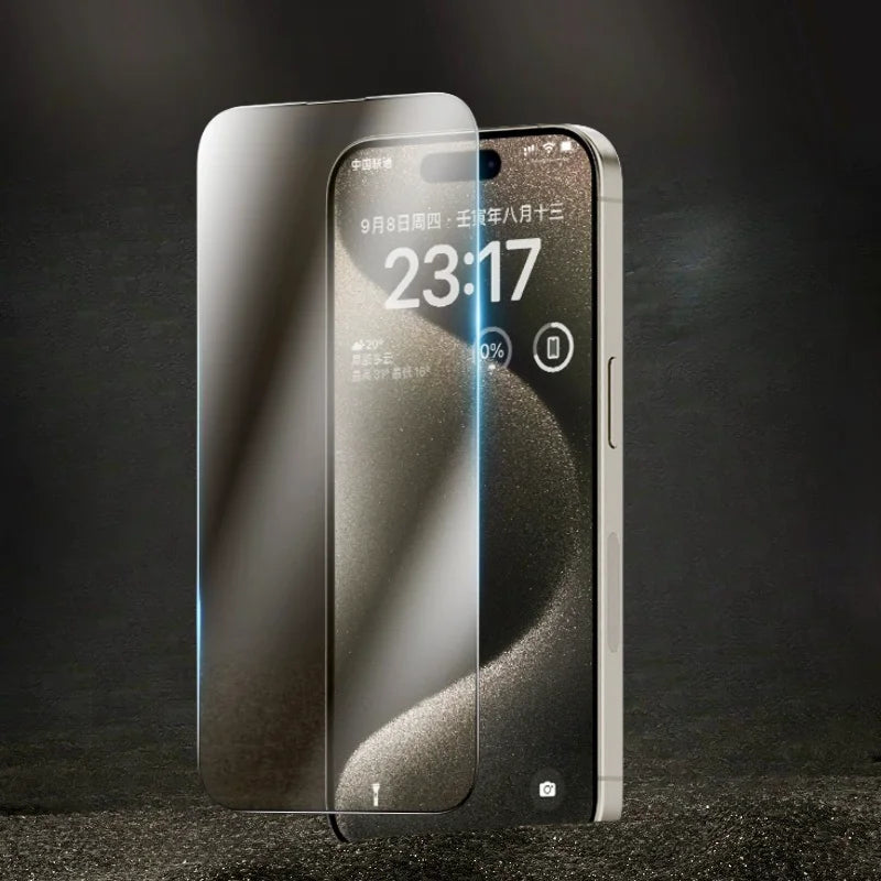 4 Piezas Protector de Pantalla de Vidrio Templado para iPhone 16 15 14 13 12 11 Pro Max X XS XR 7 8 Plus – Cristal Protector