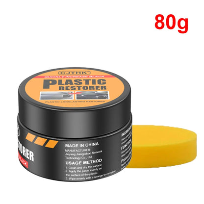 Renovador de Plásticos y Cuero | Back to Black | Cera de Renovación Interior y Exterior | Pulimento y Protector Automotriz