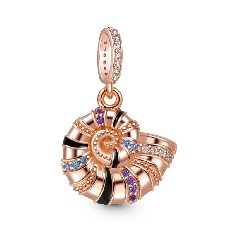 Charm Abalorios Dorados y Rosados para Pulseras Originales Mujer