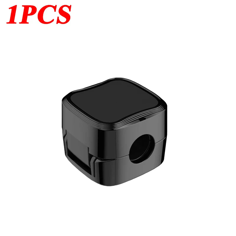 Magnetic Cable Clip Adhesivo Organizador de Cables 7.5mm para Escritorio, Oficina y Hogar – 6 Piezas