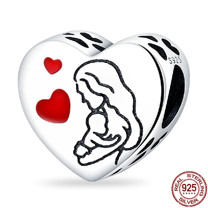 Charm Buho Serie Bee en Plata 925 – Abalorio DIY para Pulseras Originales Mujer
