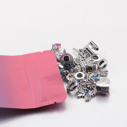 Charm sorpresa de plata 925 estilo estrella y corazón – Bolsa sorpresa random para pulsera DIY mujer