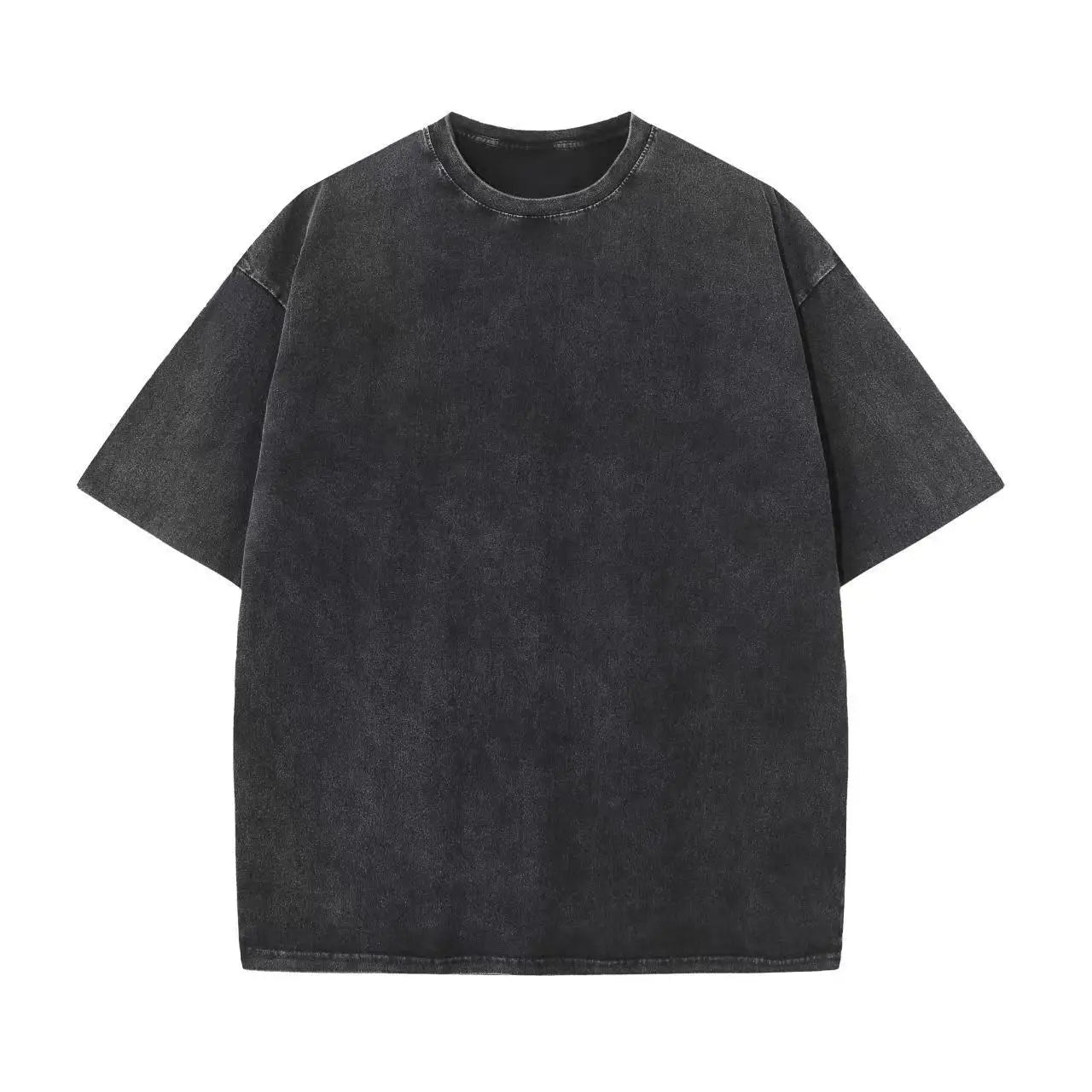Camiseta Hombre 2025 | Oversize Vintage Y2K Acid Wash Estilo Streetwear