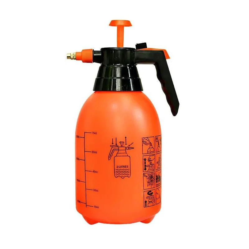 Pulverizador de Espuma Transparente 2L | Manual a Presión para Lavado de Autos y Limpieza