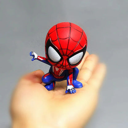 Figura de Acción Spider-Man Marvel Avengers – Muñeco Decorativo de Colección Anime Postura Heroica, Juguete y Regalo Infantil