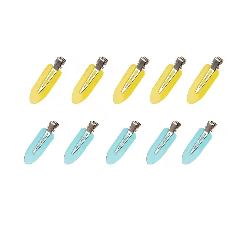 Set de 8/10 Ganchos para el Cabello de Colores - Hebillas Laterales y Accesorios de Peinado para Mujer y Niña
