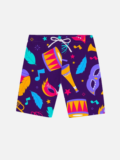 Bañador Hombre Estampado Divertido 3D | Shorts Playa Unisex Secado Rápido – Swimwear Surf y Deportes