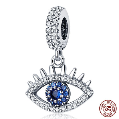 Charm Serie Océano en Plata 925 – Abalorios Tortuga, Cangrejo y Sirena para Pulsera Original Mujer