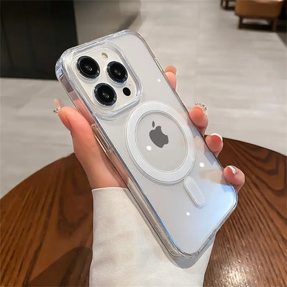 Funda Magnética Transparente para iPhone | Compatible con MagSafe