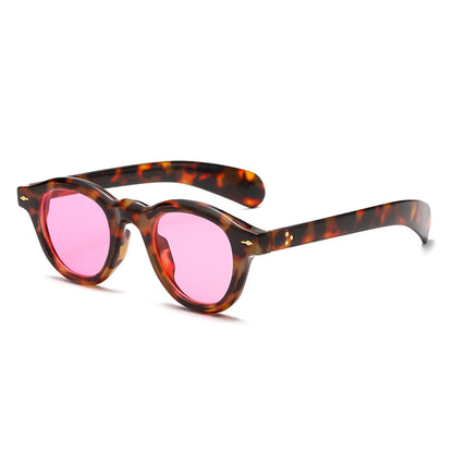 Gafas de Sol Ovaladas de Leopardo Vintage | Estilo INS Unisex Retro
