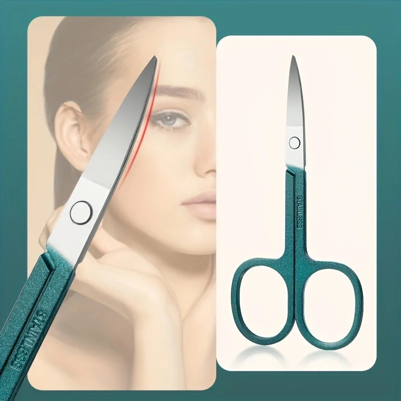 Set Profesional de Manicura y Pedicura de 7/10/12/18 Piezas | Acero Inoxidable | Cortauñas con Estuche de Viaje