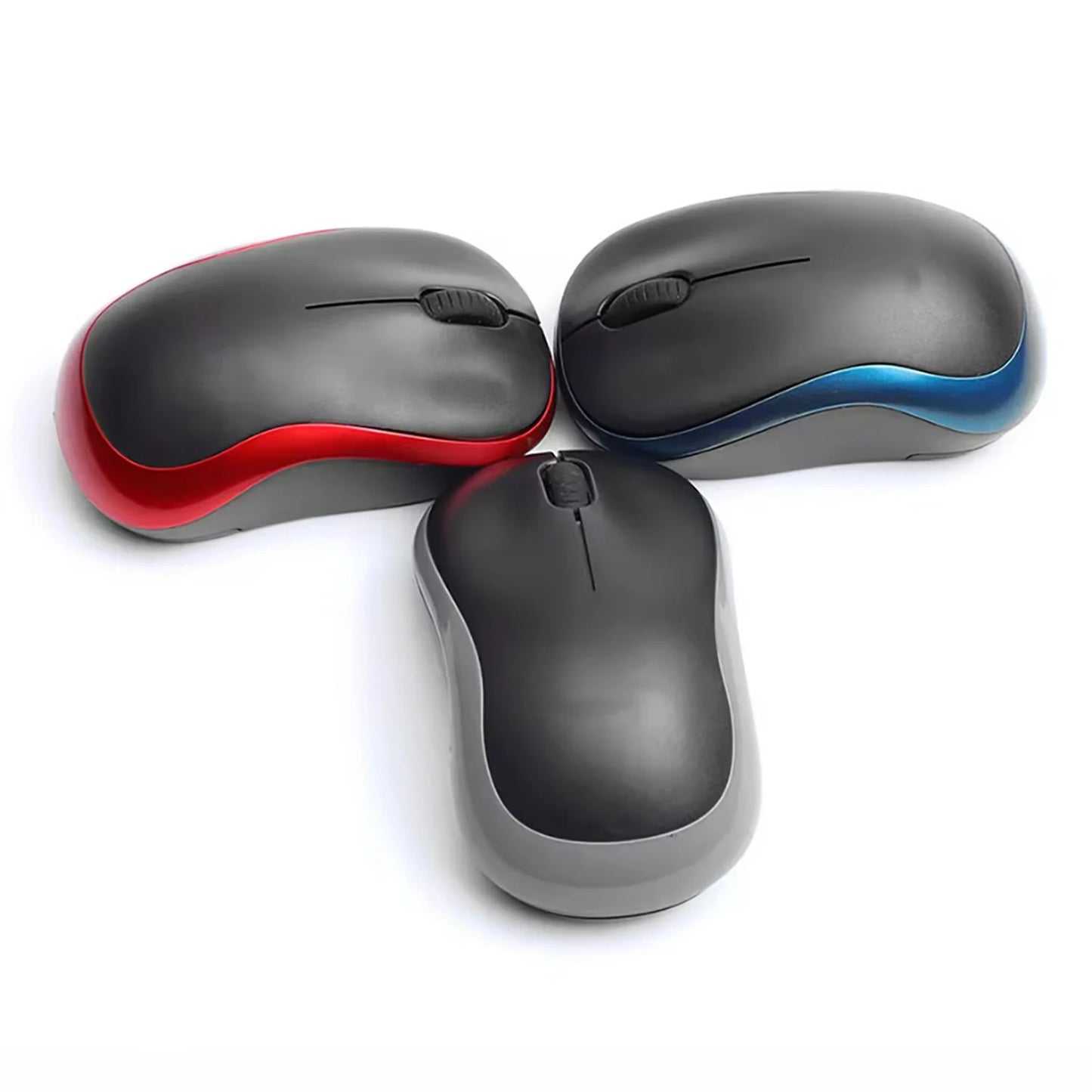 Mouse Inalámbrico 2025 – 2.4GHz USB, 1000DPI, Óptico Silencioso para Windows, Mac y Chrome OS