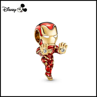 Charm Disney 100 Aniversario Superhéroes | Compatible Pandora | Beads Plata 925 DIY Mujer