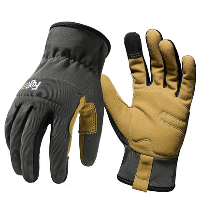 Guantes de trabajo ligeros multiusos – Transpirables, alta destreza, pantalla táctil y excelente agarre para hombre y mujer