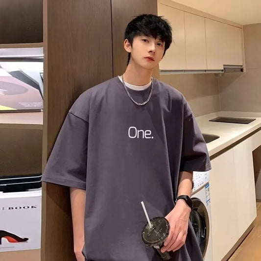 Camiseta Unisex 2025 | Oversize con Estampado de Letras Inspiradoras