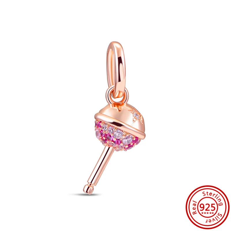 Charm Sorpresa Dopamina de Plata 925 | Dijes Cartoon Estilo Aleatorio para Pulseras DIY