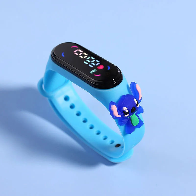 Reloj Infantil LED Deportivo | Pulsera Electrónica de Dibujos Animados para Niños y Niñas Impermeable