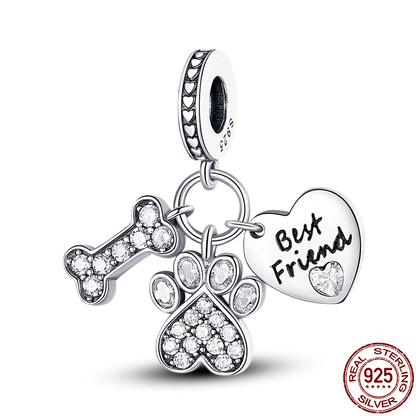 Charm Buho Serie Bee en Plata 925 – Abalorio DIY para Pulseras Originales Mujer