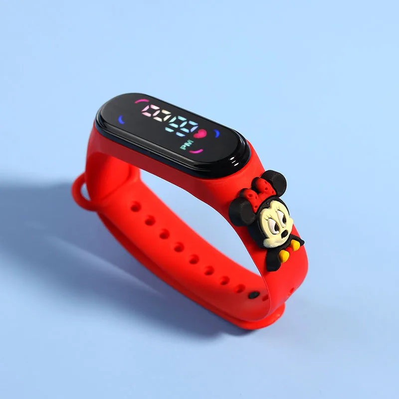 Reloj Infantil LED Deportivo | Pulsera Electrónica de Dibujos Animados para Niños y Niñas Impermeable