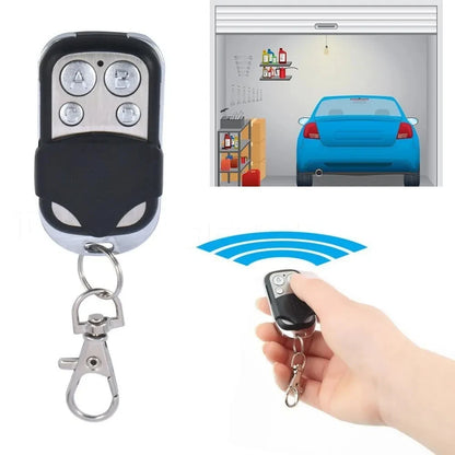 Mando Clonador 433MHz – Control Remoto Universal de 4 Canales para Puertas de Garaje, Portones y Alarmas