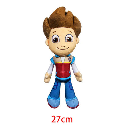 Peluche Perro Patrulla Canina 19cm – Muñeco Chase Rock de Dibujos Animados, Figura Infantil de Regalo Navidad