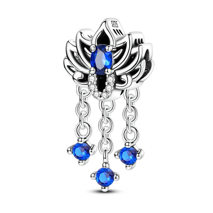 Charm de Plata S925 Hamster, Terrier y Princesa – Abalorios Brillantes para Pulseras Originales 3mm
