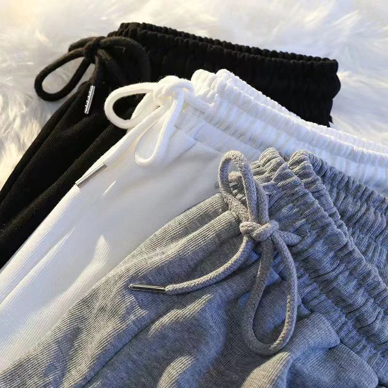 Shorts Deportivos Mujer a Rayas | Moda Coreana Casual Verano Holgados