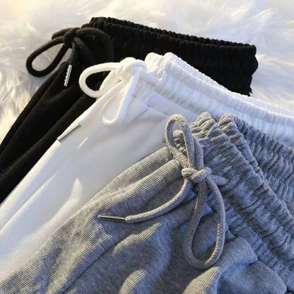 Shorts Deportivos Mujer a Rayas | Moda Coreana Casual Verano Holgados