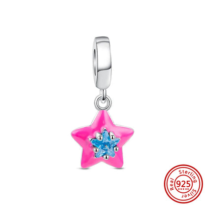 Charm Sorpresa Dopamina de Plata 925 | Dijes Cartoon Estilo Aleatorio para Pulseras DIY