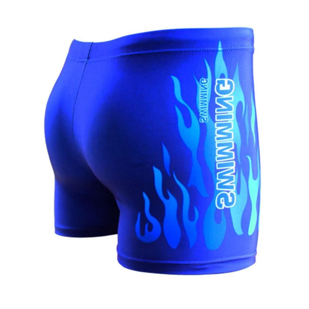 Bañador Hombre Llamas – Boxer de Natación y Playa | Swimwear Deportivo de Secado Rápido