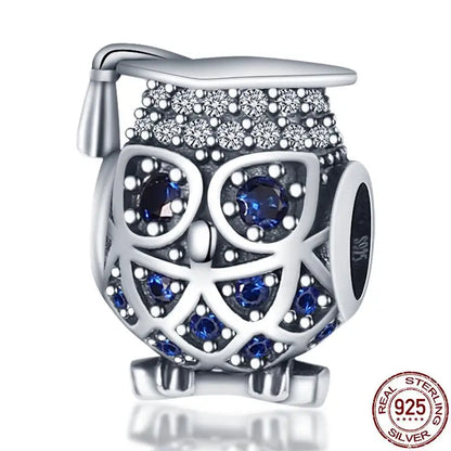 Charm animal mascota en plata 925 – Abalorio elegante para pulsera o collar tipo Pandora, joyería personalizada mujer