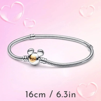 Charm Disney 100 Aniversario | Dije Colgante Compatible con Pulseras Pandora