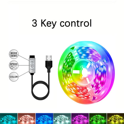 Tira LED 40M RGB con Control por APP y Mando | USB 5V | Luces Musicales con Sincronización al Ritmo | Decoración para Habitación y TV