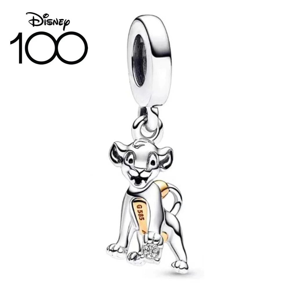 Charm Disney 100º Aniversario Mickey Mouse – Abalorios Princesa y Calabaza para Pulseras Originales Mujer