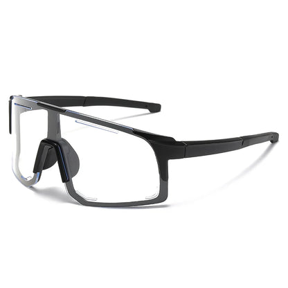 Gafas Deportivas Wrap Around | Unisex One Piece Oversized UV400 para Ciclismo, Pesca y Esquí
