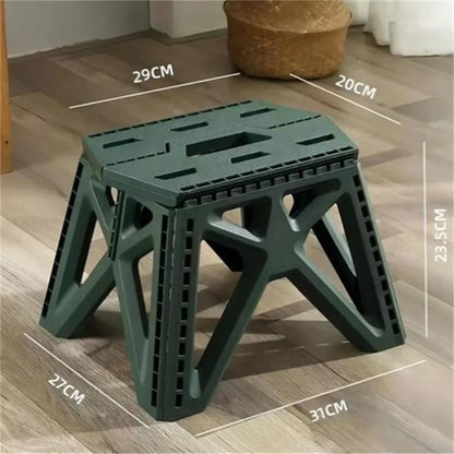 Taburete Plegable Portátil para Exterior – Alta Capacidad, Pesca, Playa y Camping