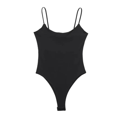 Body Mujer TRAF 2024 Sexy | Espalda Descubierta Blanco/Negro