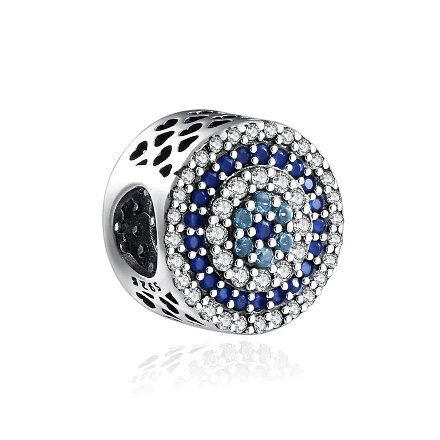 Charm Serie Océano en Plata 925 – Abalorios Tortuga, Cangrejo y Sirena para Pulsera Original Mujer