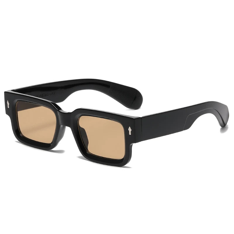 Gafas de Sol Retro Cuadradas con Patas Gruesas | Unisex Moda Vintage UV400