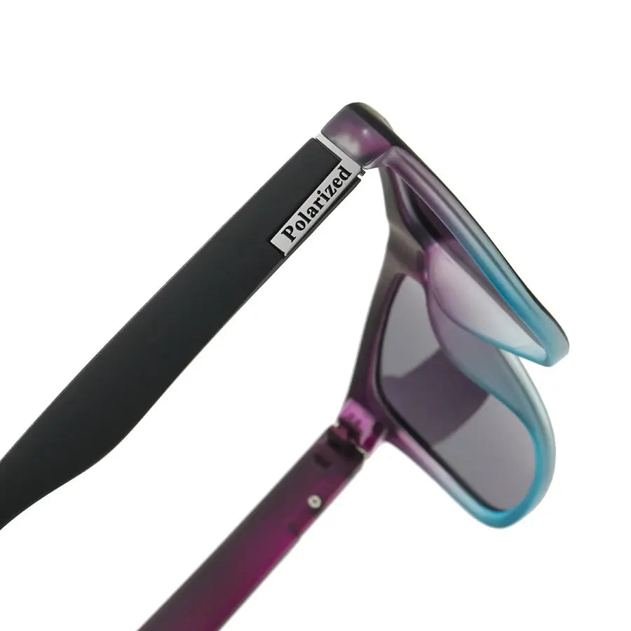 Gafas de Sol Polarizadas Moradas Unisex – Retro Cuadradas Deporte Conducción Pesca UV400