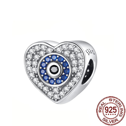Charm Mano de Fátima con Ojo Todo lo Ve en plata 925 – Compatible Pandora, pulsera y collar mujer 2025
