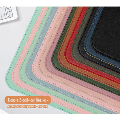 Alfombrilla de Ratón Blanca Grande – Mousepad Gaming Portátil Impermeable Antideslizante PU Suede para Escritorio y Teclado