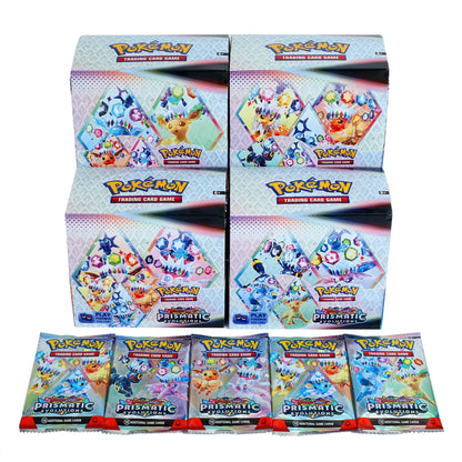 Set de Cartas Pokémon 324/360 Pcs – Brilliant Stars, 151, Prismatic Evolutions & Paldean Fates | Booster Box en Inglés
