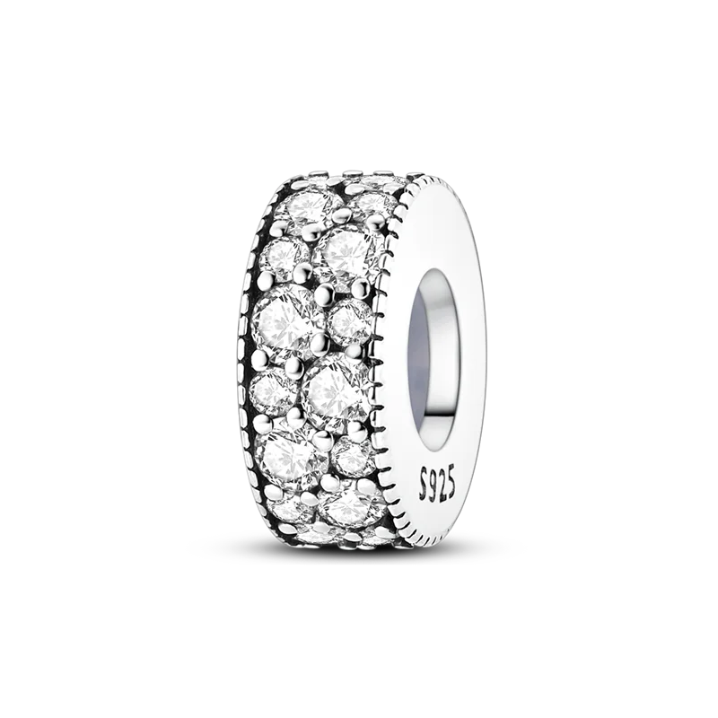 Charm de Plata 925 con Mariposa y Dragón – Abalorio Colorido con Zirconia Arcoíris para Pulseras DIY