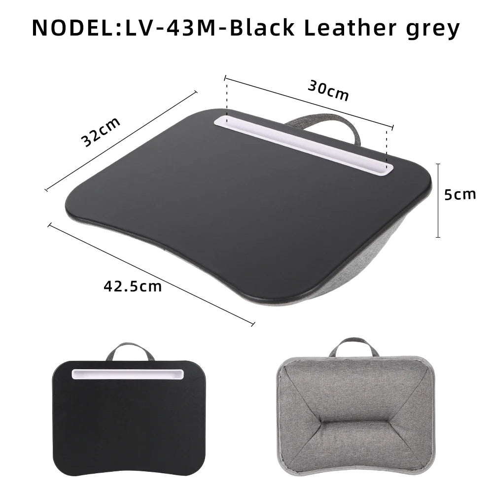 Mesa Multifuncional para Laptop MUMUCC – Bandeja Plegable con Cojín y Superficie Dura para Mouse