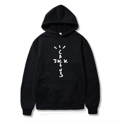 Hoodie Cactus Jack – Sudadera Unisex con Estampado Doble Cara, Moda Streetwear de Otoño