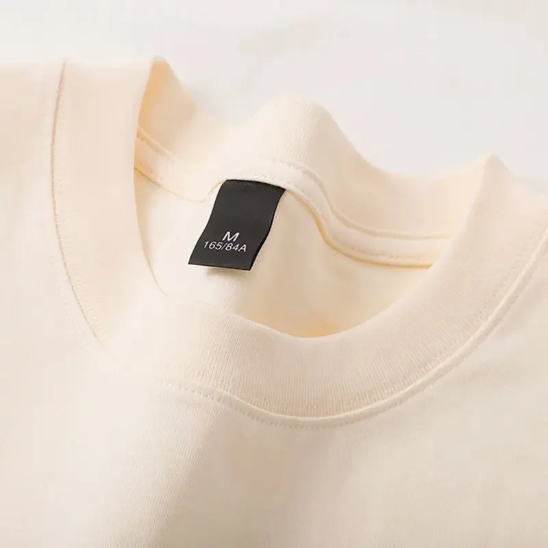 Camiseta Oversize Heavyweight 600g | T-Shirt Unisex 100% Algodón Premium Verano