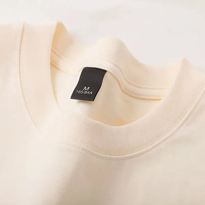 Camiseta Oversize Heavyweight 600g | T-Shirt Unisex 100% Algodón Premium Verano